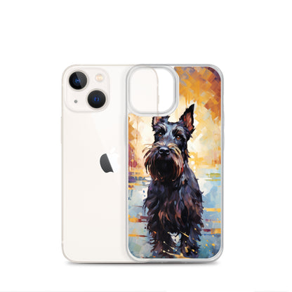 iPhone Case Painted Scottish Terrier