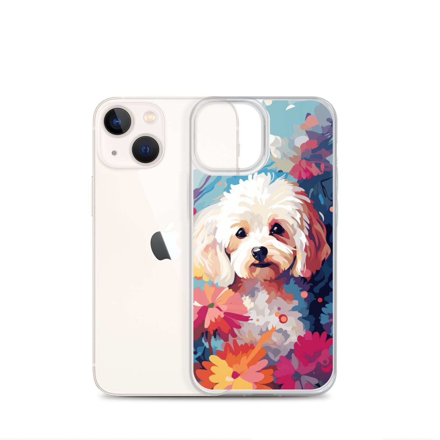 iPhone Case Painted Bichon Frise