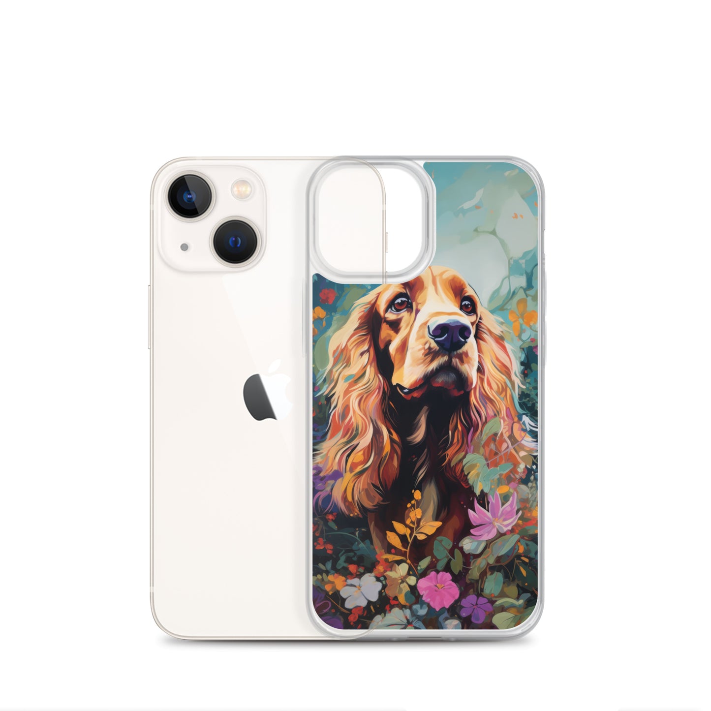iPhone Case Painted Cocker Spaniel