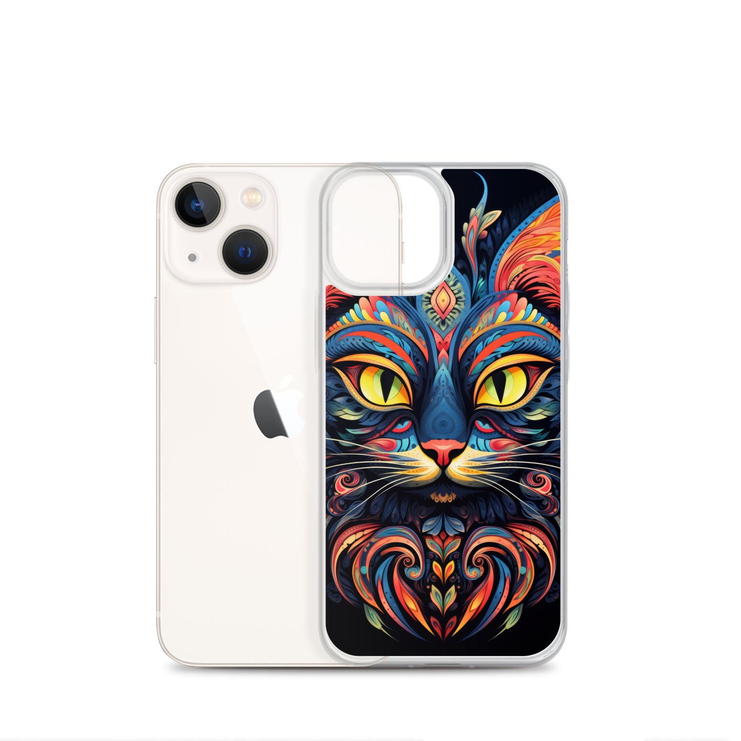 Mystical Kitty Cat iPhone Case