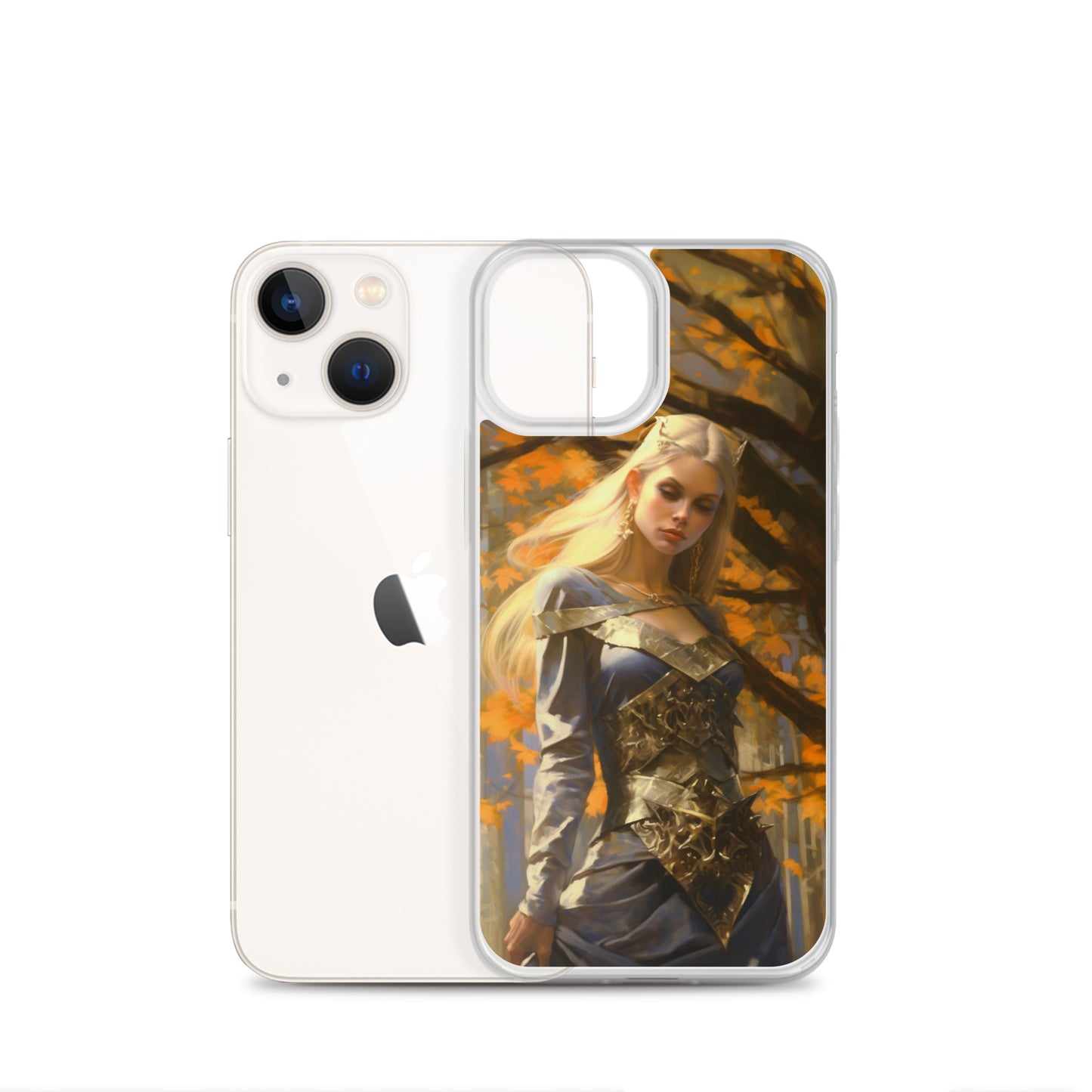 Dungeons and Dragons Female Elf iPhone Case
