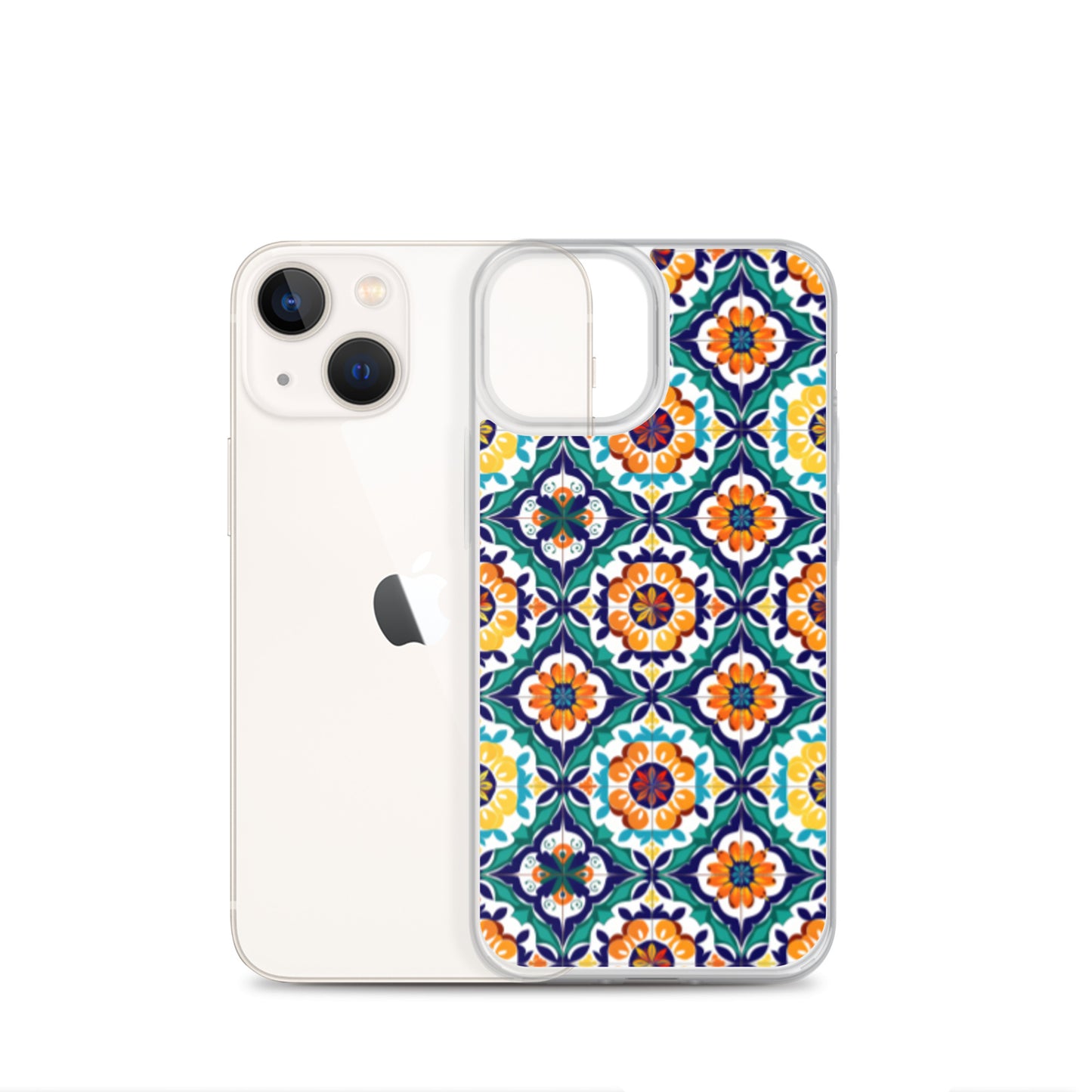 iPhone Case Talavera Tiles Green and Blue