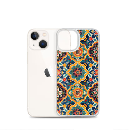 iPhone Case Colorful Armenian Ceramic Tiles