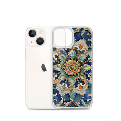 iPhone Case Malaysian Ceramic Tile Pattern