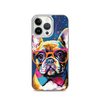 iPhone Case Painted Stylish French Bulldog