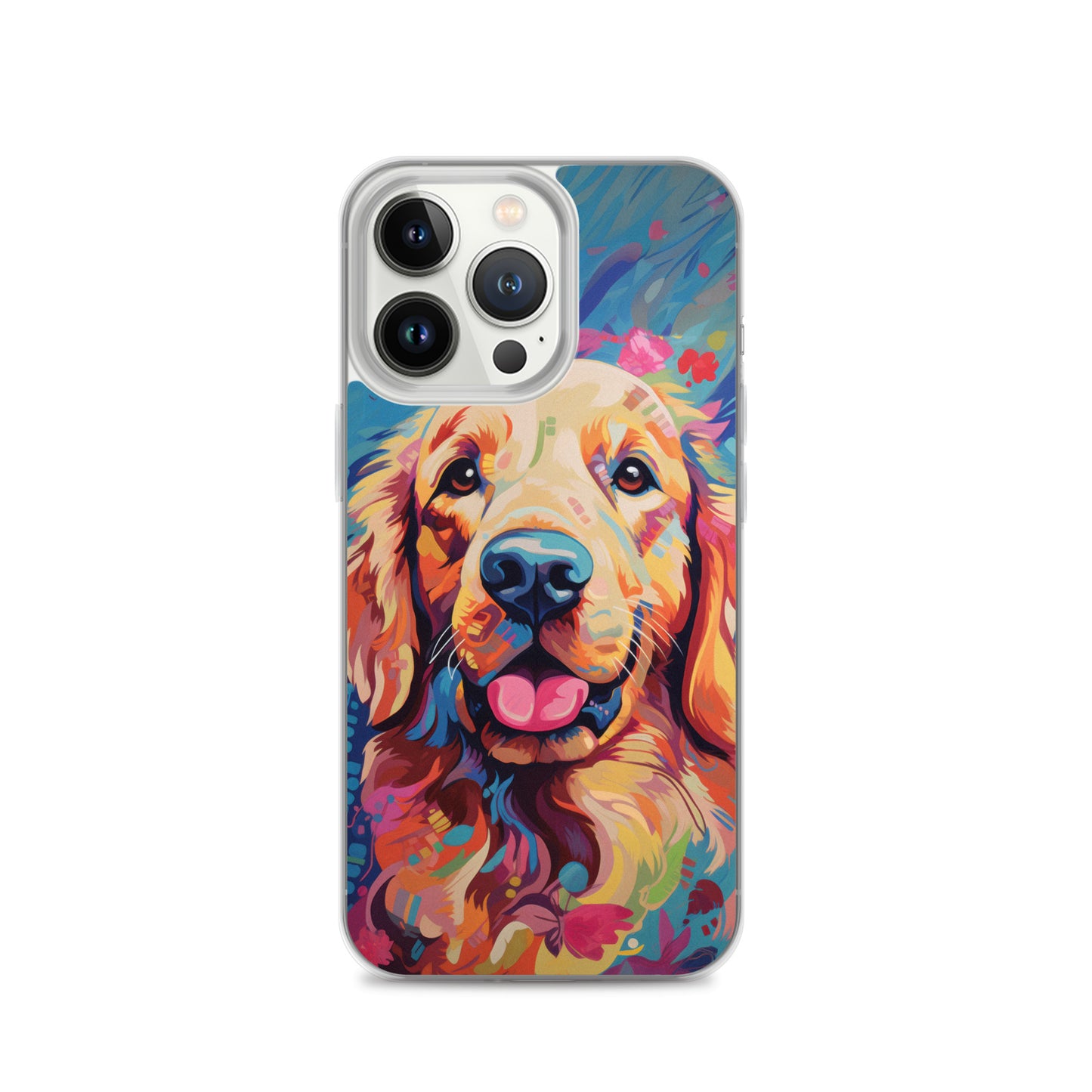 iPhone Case Painted Golden Retriever