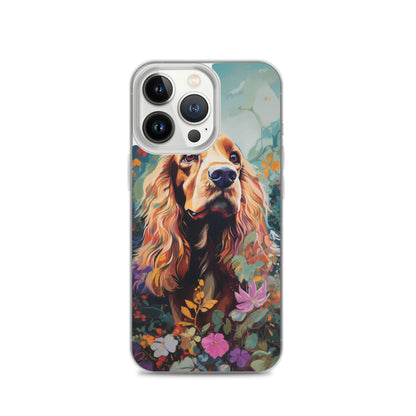 iPhone Case Painted Cocker Spaniel