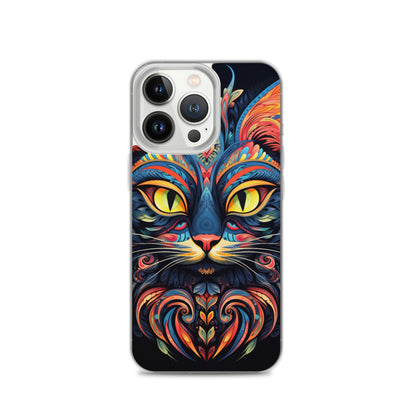 Mystical Kitty Cat iPhone Case