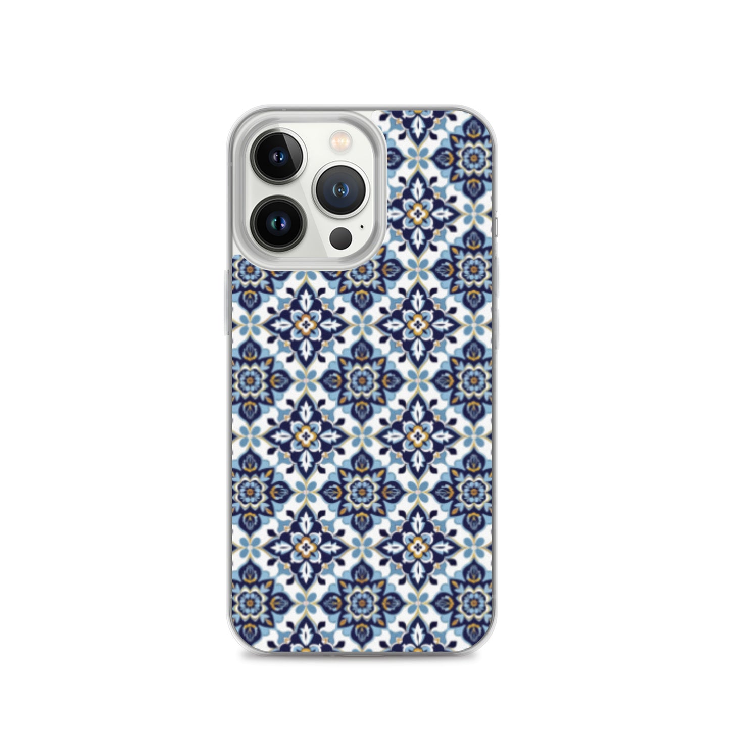 iPhone Case Classic Encaustic Tile Blue