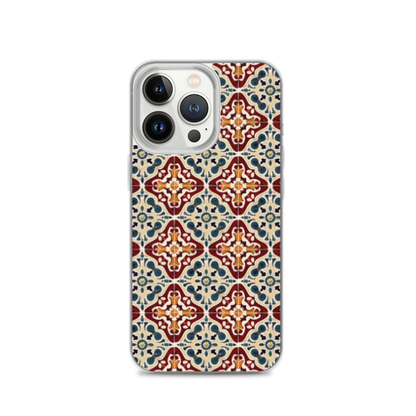 iPhone Case Classic Encaustic Tile Red