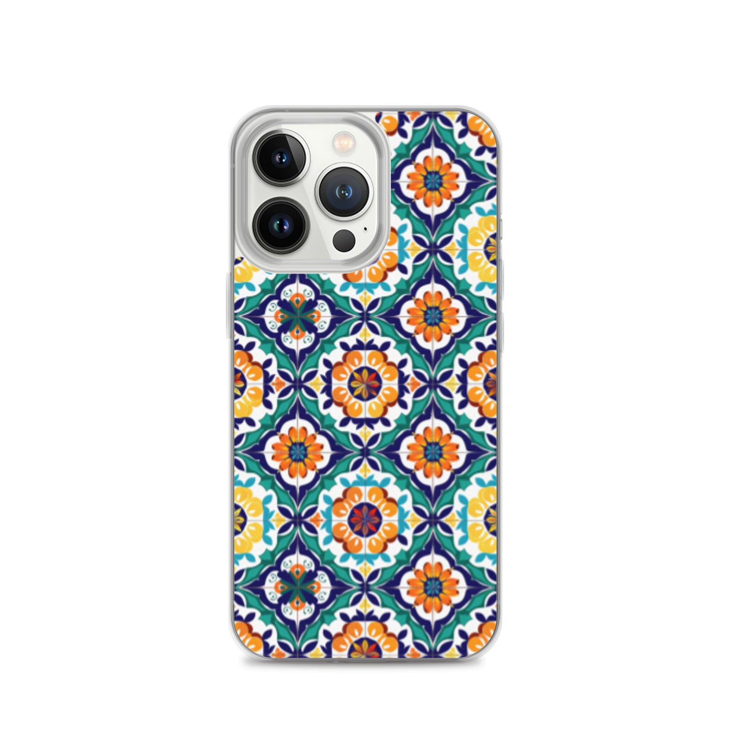 iPhone Case Talavera Tiles Green and Blue