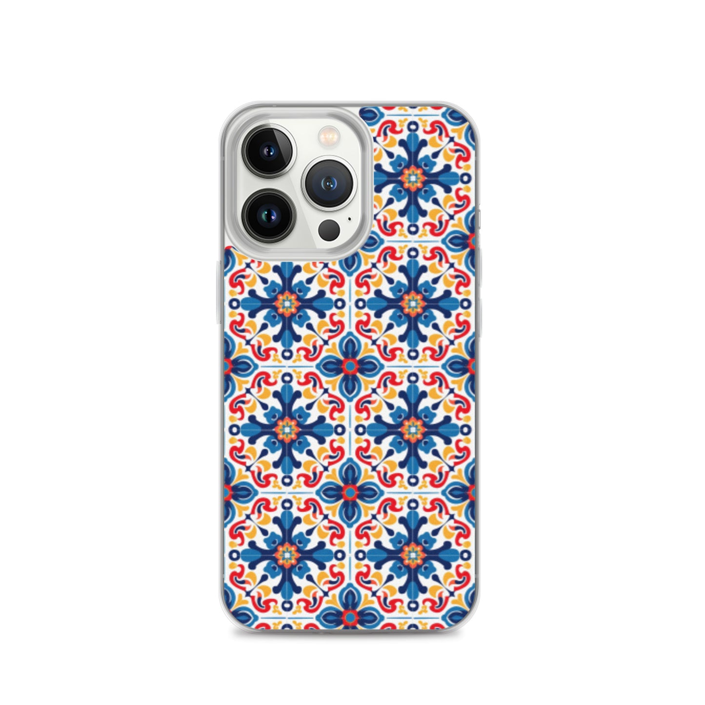 iPhone Case Talavera Tiles Blue and Red