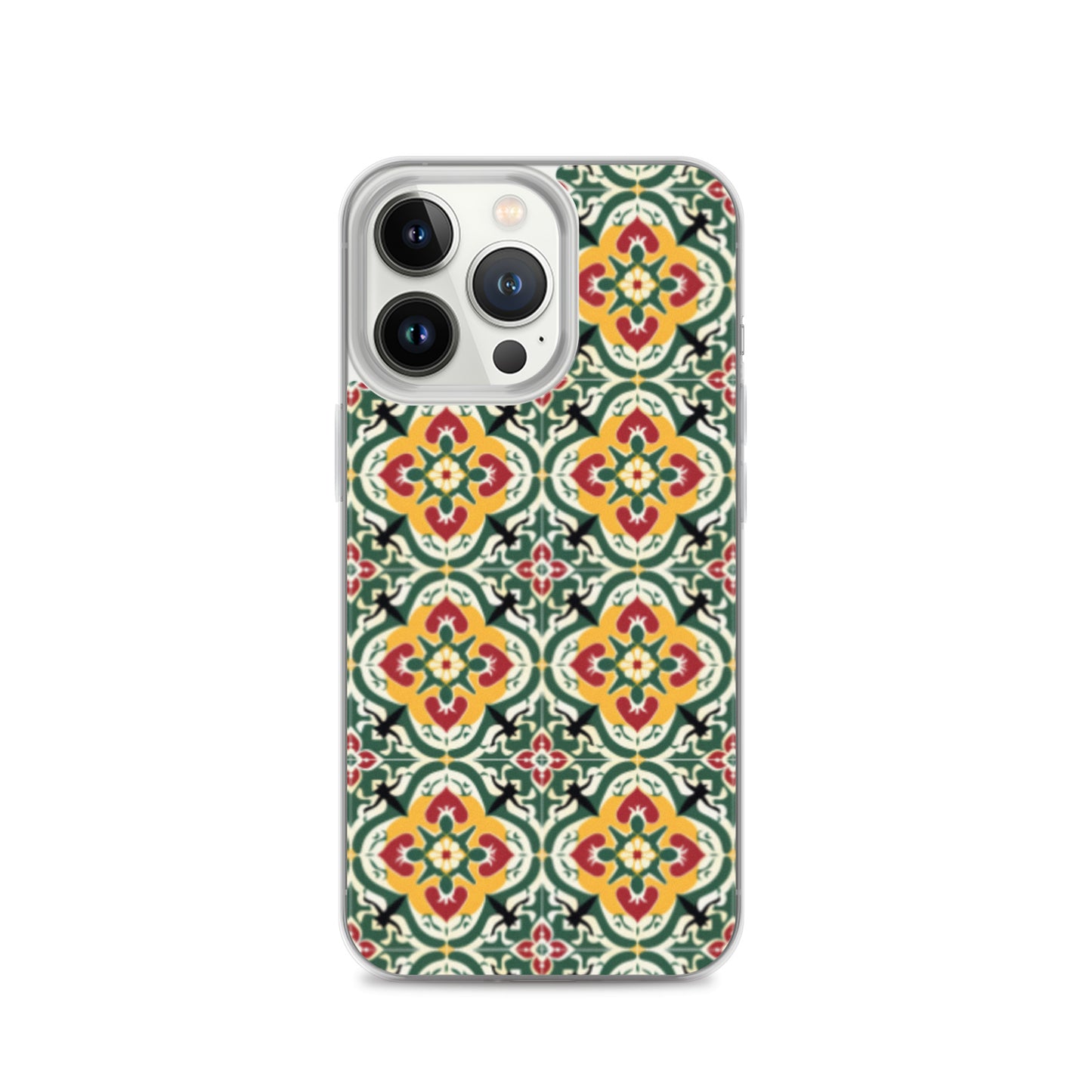 iPhone Case Colorful Traditional Maltese Cement Tile Pattern