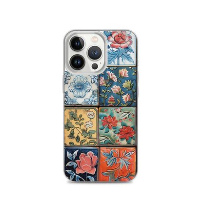 iPhone Case Colorful Majolilca Tiles