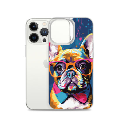 iPhone Case Painted Stylish French Bulldog
