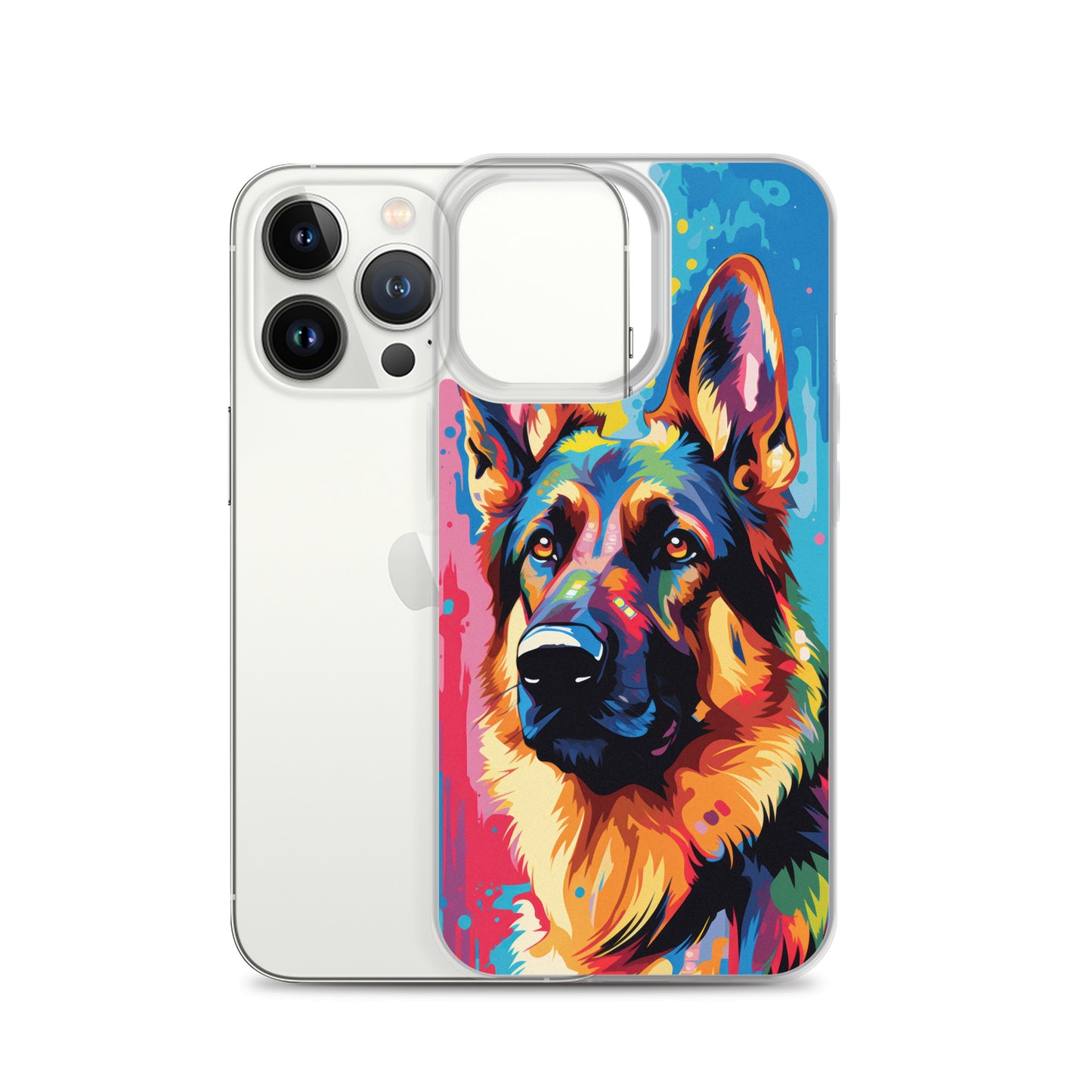 iPhone Case Painted German Shepherd