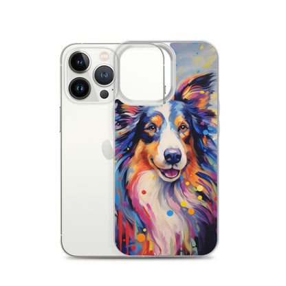 iPhone Case Painted Collie