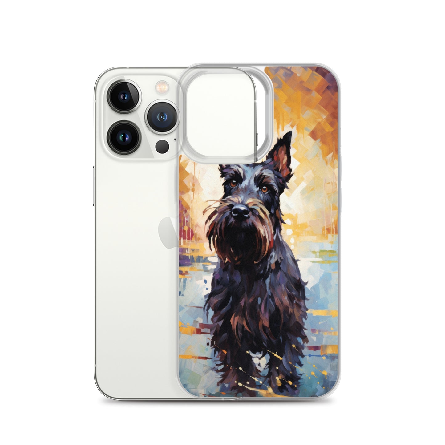 iPhone Case Painted Scottish Terrier