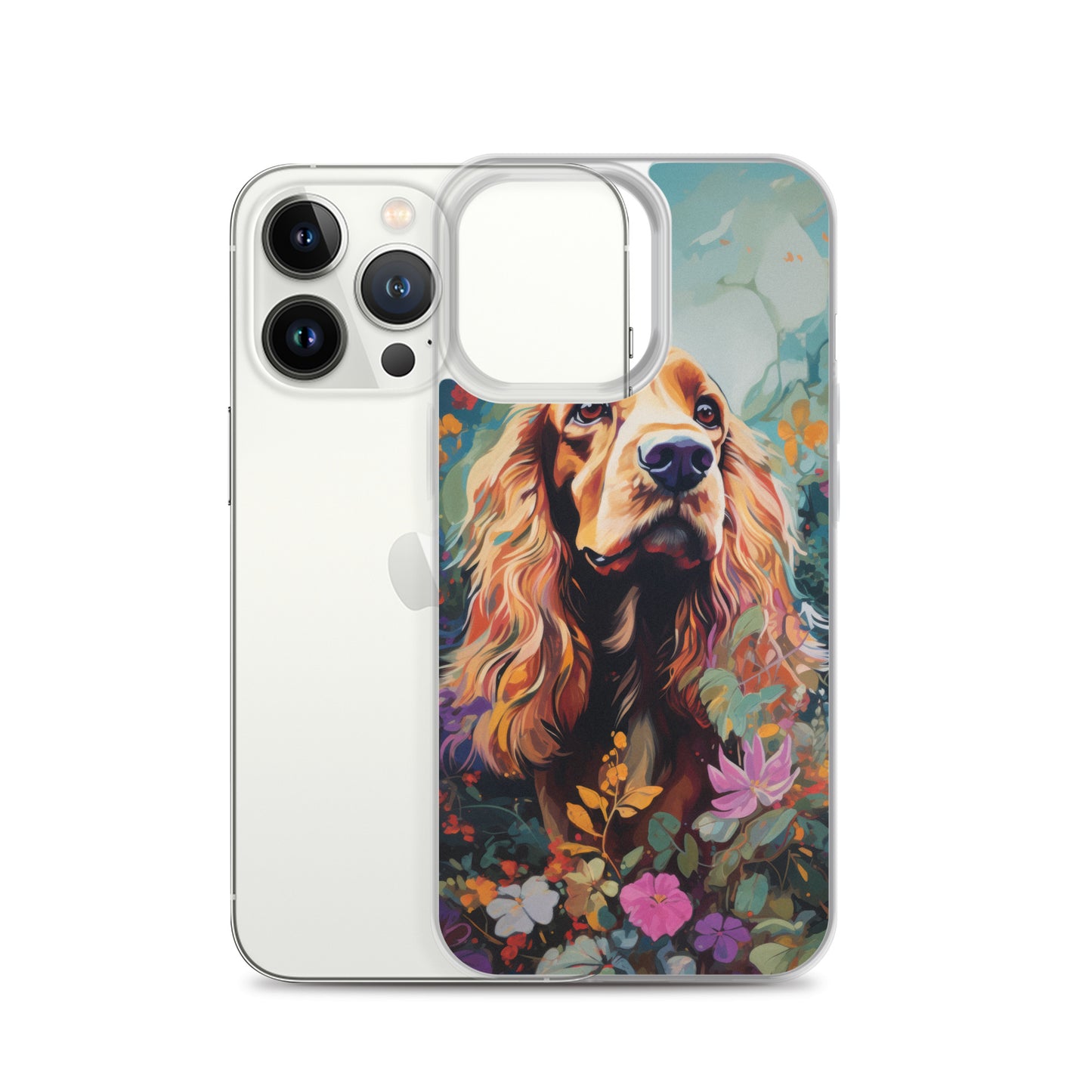 iPhone Case Painted Cocker Spaniel