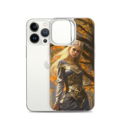 Dungeons and Dragons Female Elf iPhone Case