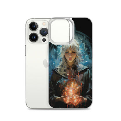 Dungeons and Dragons Female Elf Sorcerer iPhone Case