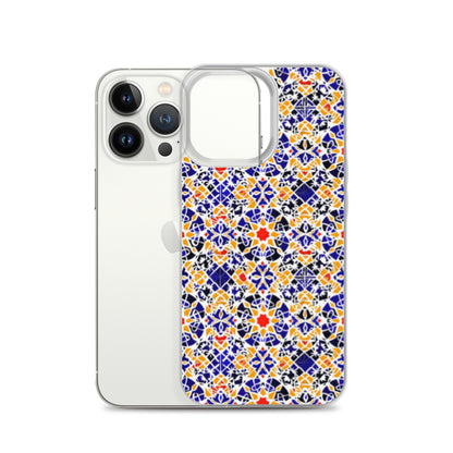 iPhone Case Colorful Andalusian Ceramic Tile