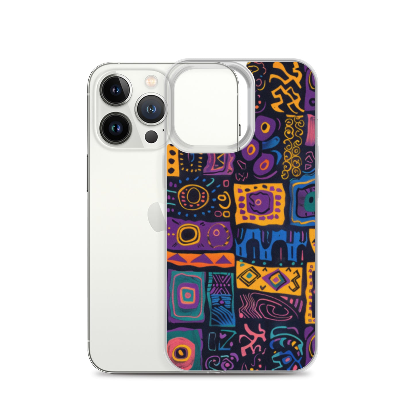 iPhone Case Colorful Yemanja Pattern