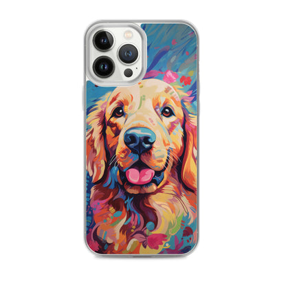 iPhone Case Painted Golden Retriever