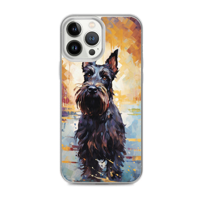 iPhone Case Painted Scottish Terrier