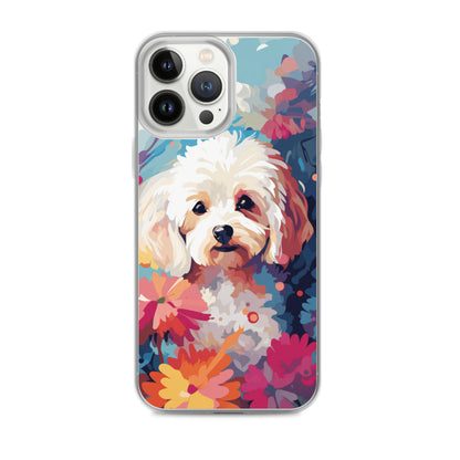 iPhone Case Painted Bichon Frise