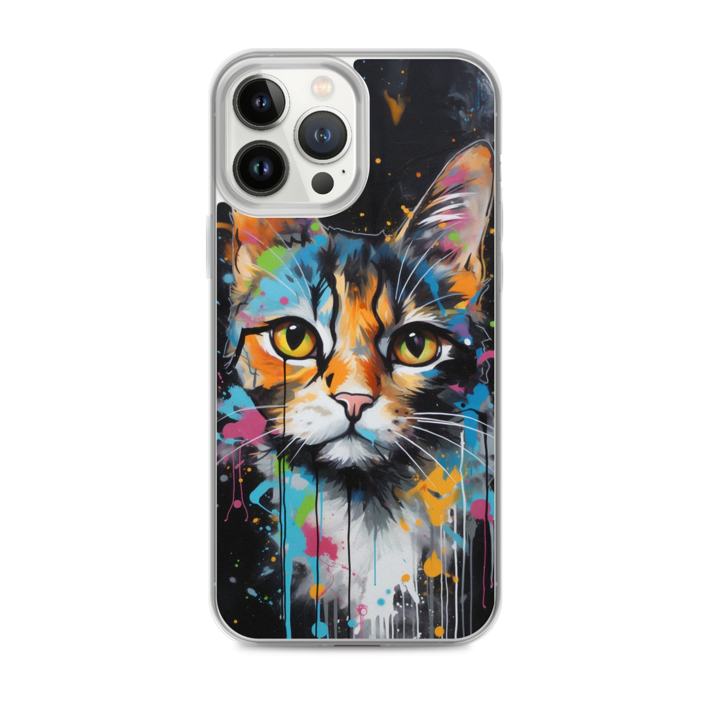Graffiti Calico Cat iPhone Case