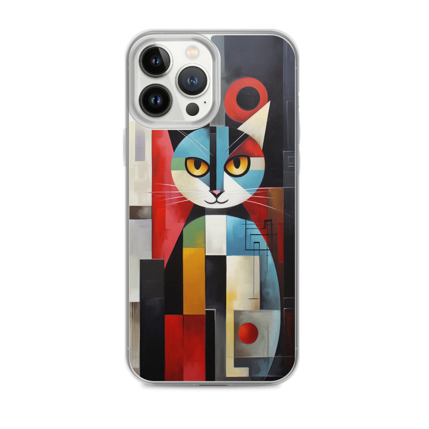 Bauhaus Kitty Cat iPhone Case