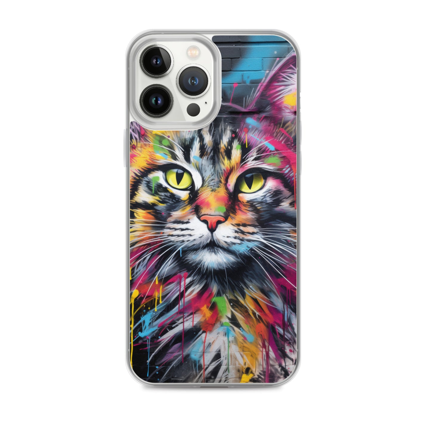 Graffiti Cat iPhone Case