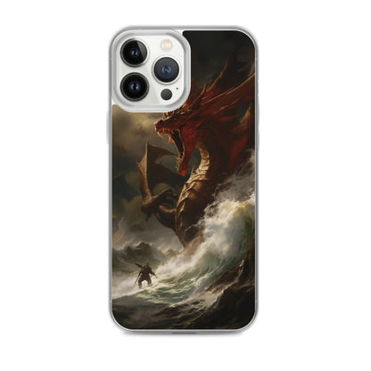Dragon Battle iPhone Case