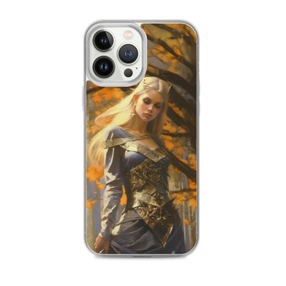 Dungeons and Dragons Female Elf iPhone Case