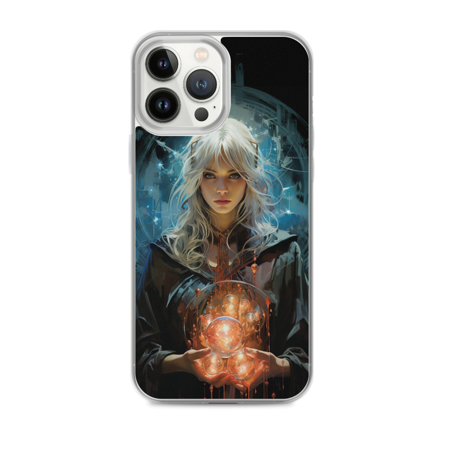 Dungeons and Dragons Female Elf Sorcerer iPhone Case