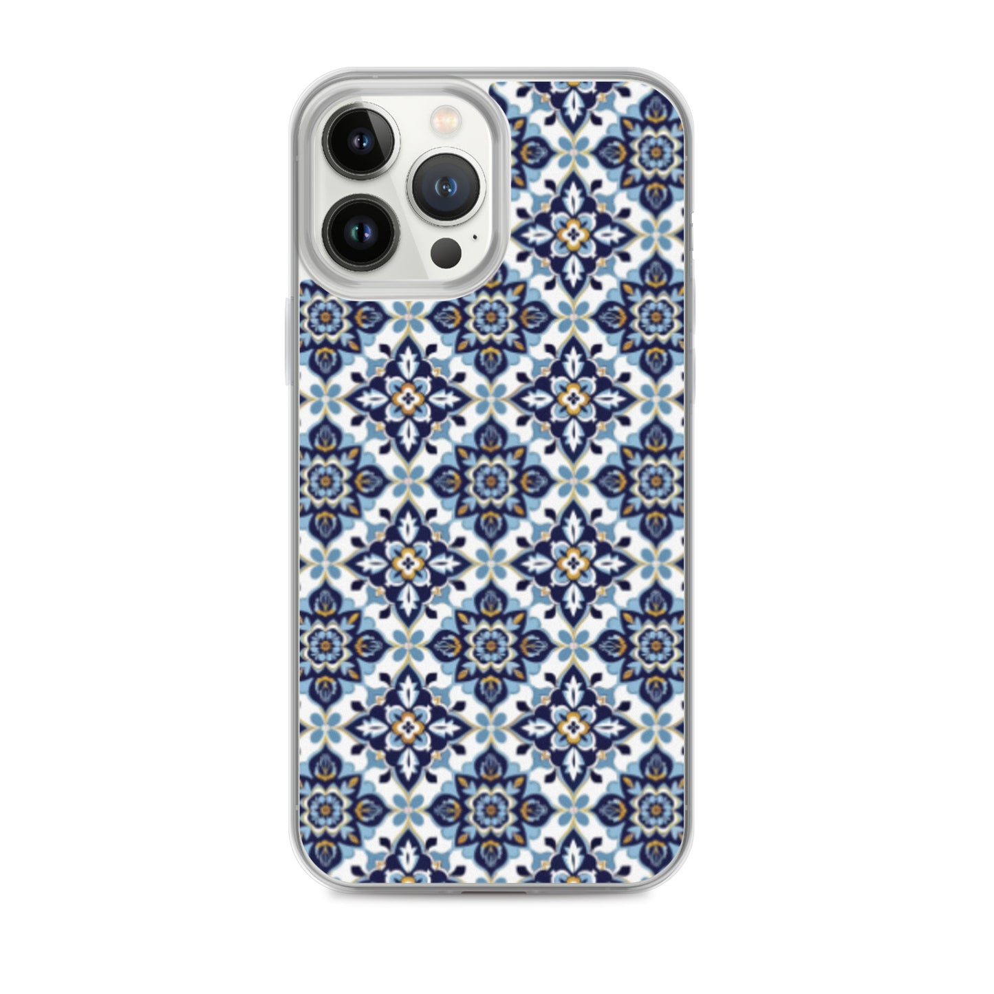 iPhone Case Classic Encaustic Tile Blue