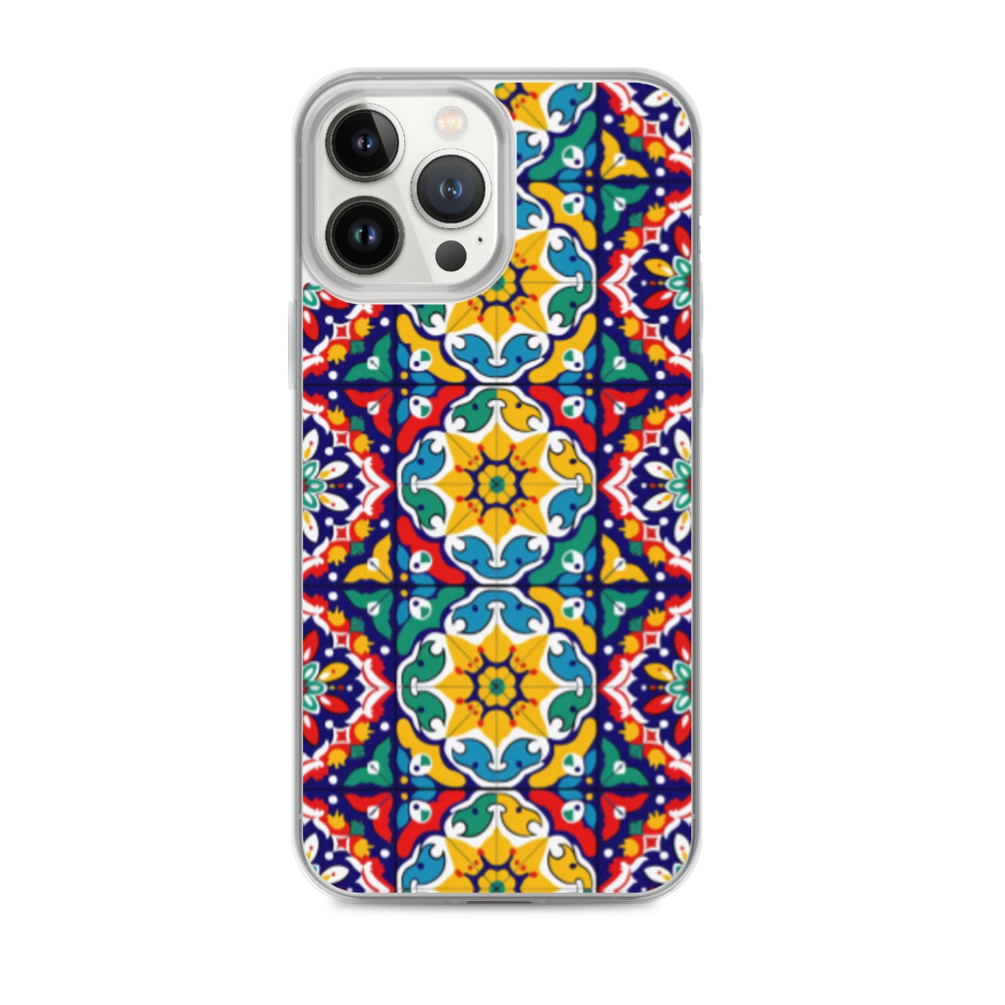 iPhone Case Talavera Tiles Red and Yellow