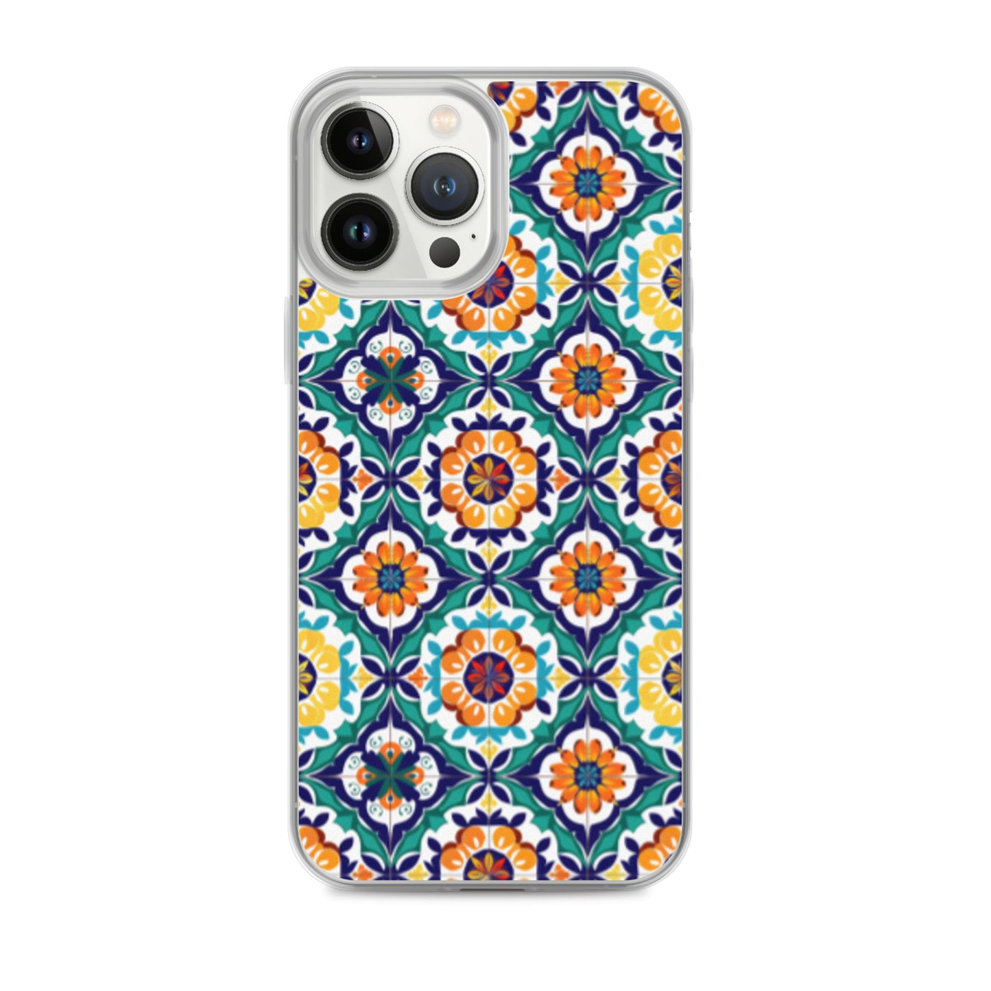 iPhone Case Talavera Tiles Green and Blue