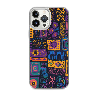 iPhone Case Colorful Yemanja Pattern