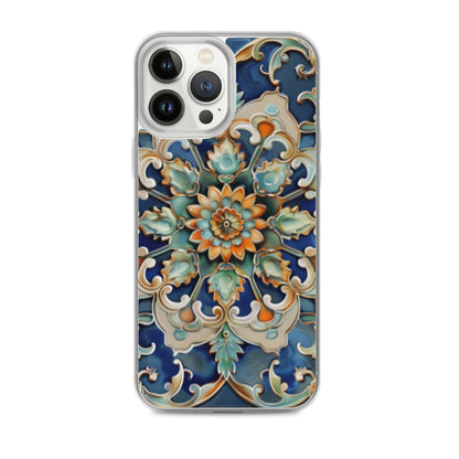 iPhone Case Malaysian Ceramic Tile Pattern
