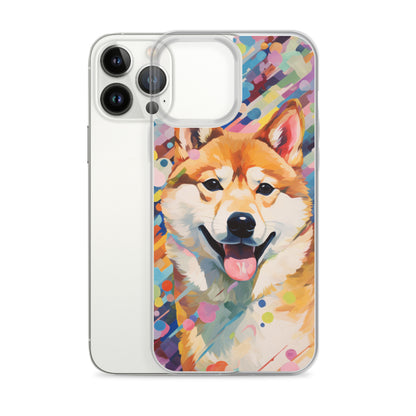 iPhone Case Painted Shiba Inu