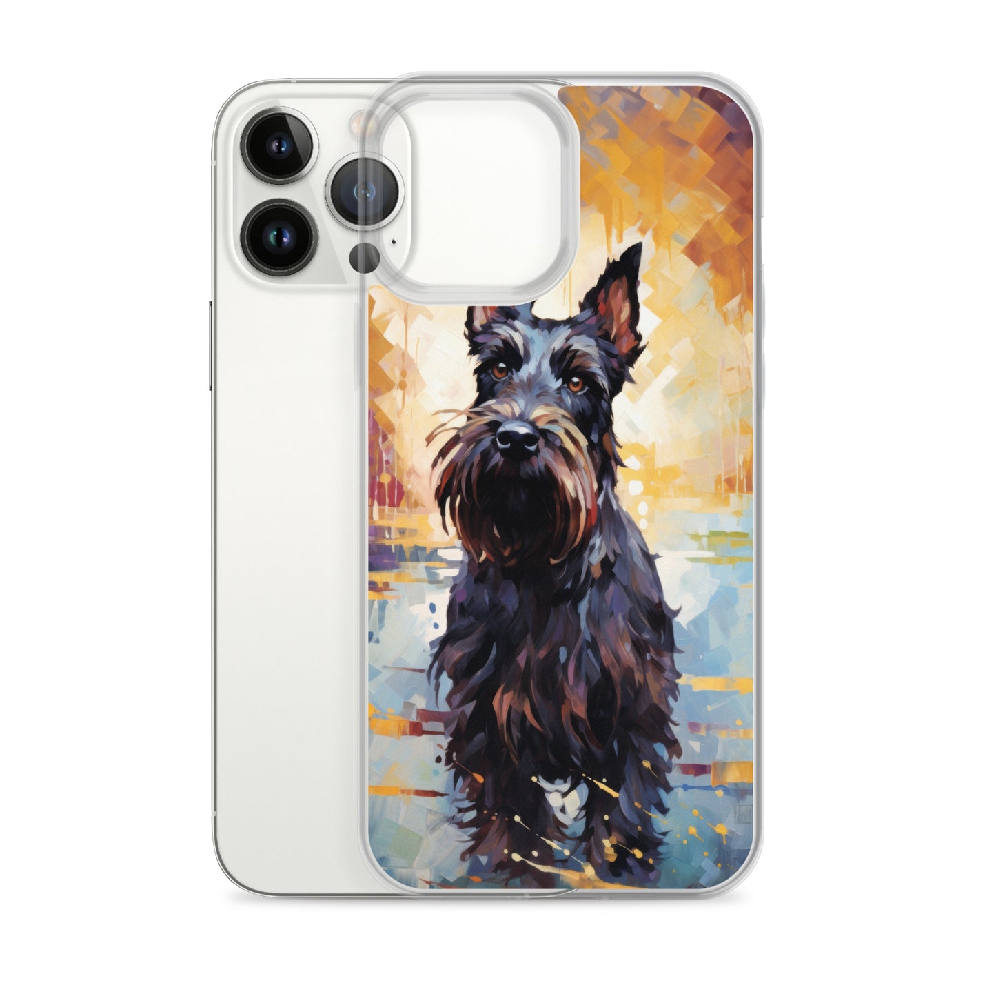 iPhone Case Painted Scottish Terrier