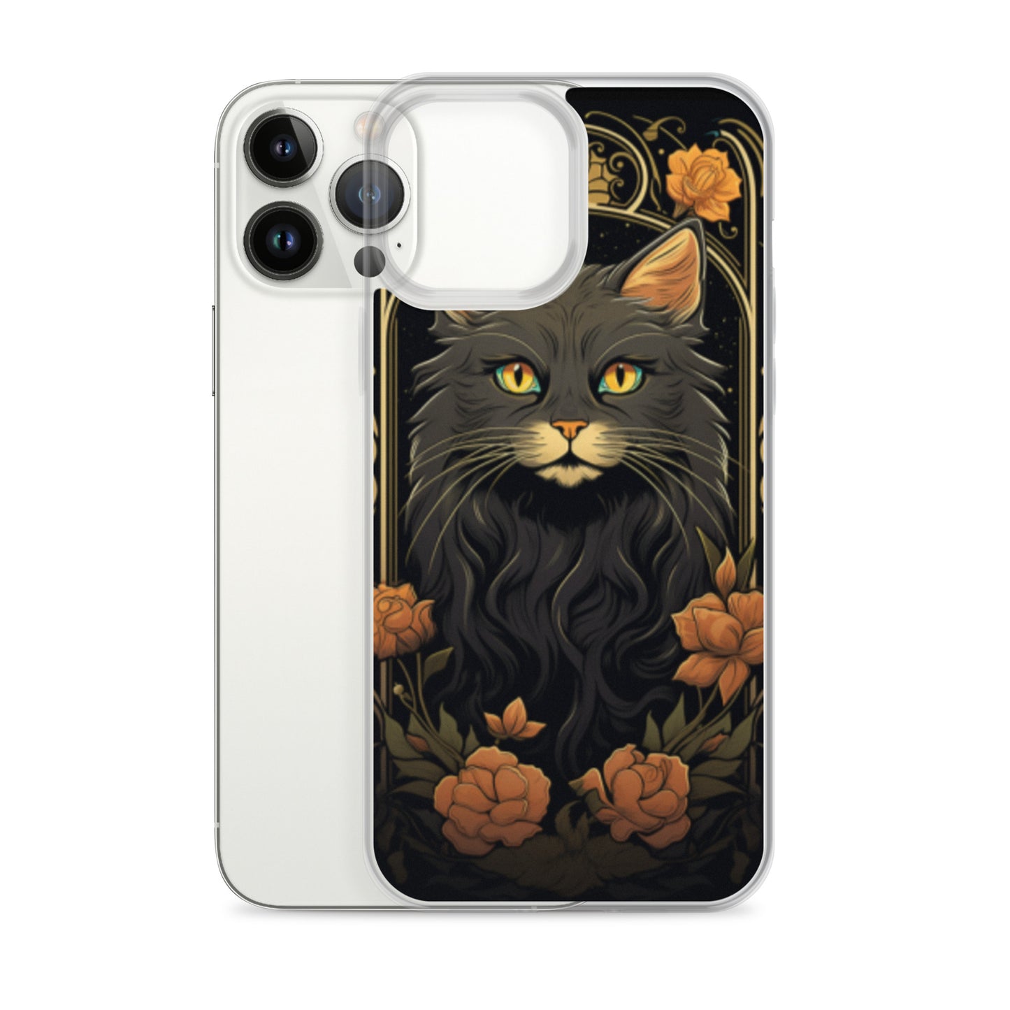 Art Nouveau Cat iPhone Case