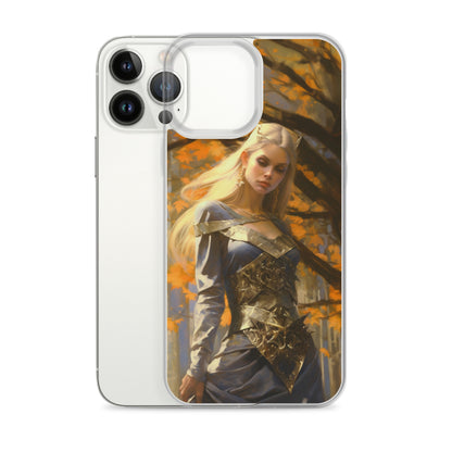 Dungeons and Dragons Female Elf iPhone Case