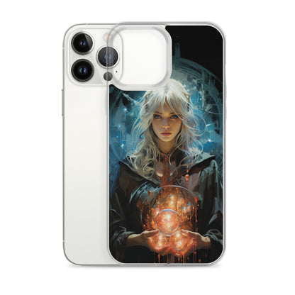 Dungeons and Dragons Female Elf Sorcerer iPhone Case