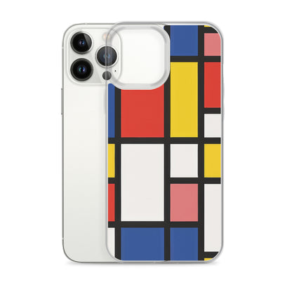 iPhone Case Colorful De Stijl