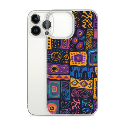 iPhone Case Colorful Yemanja Pattern