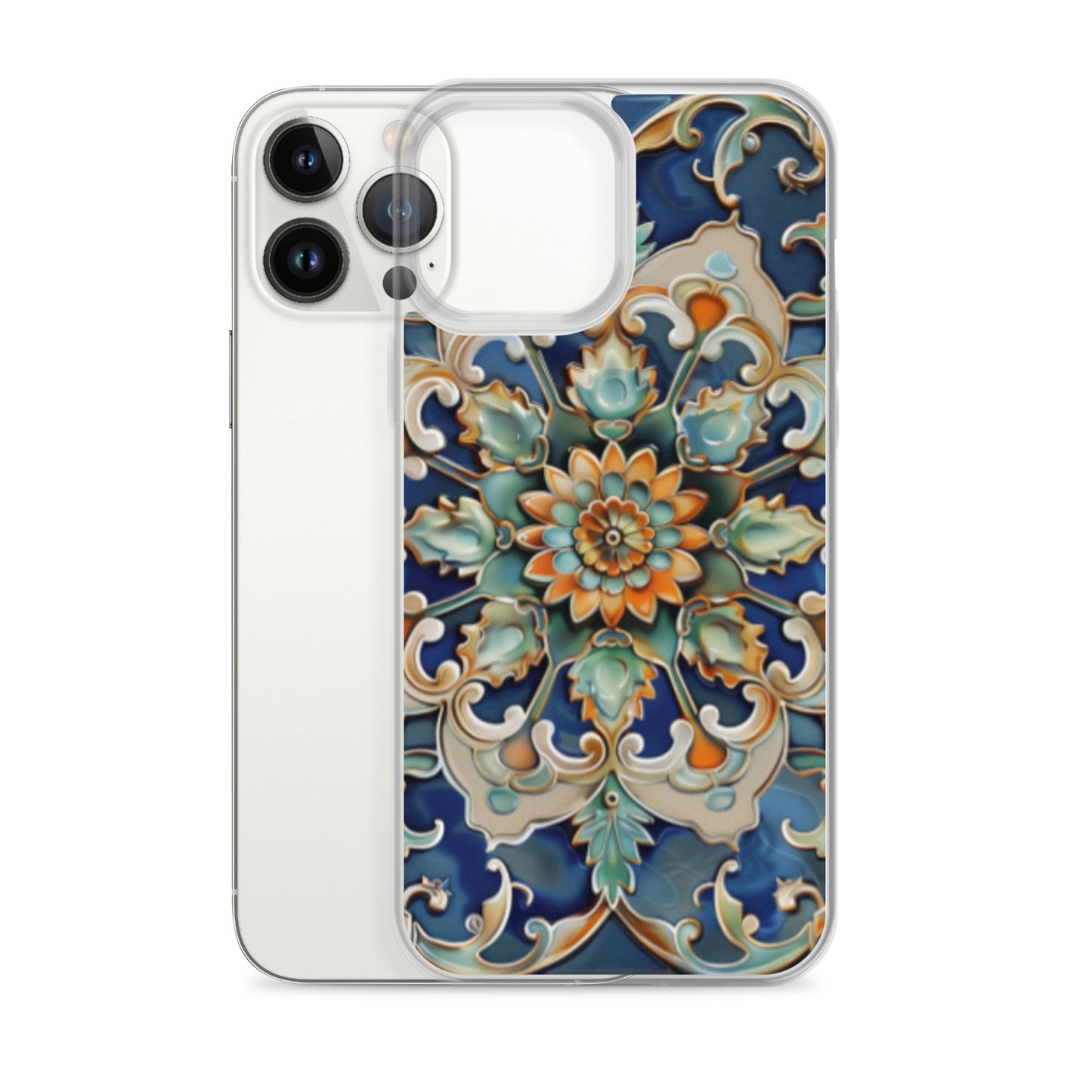 iPhone Case Malaysian Ceramic Tile Pattern