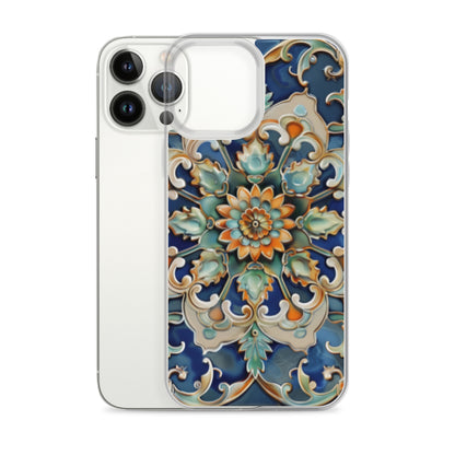 iPhone Case Malaysian Ceramic Tile Pattern
